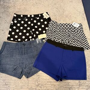 Lot of 4 XS shorts